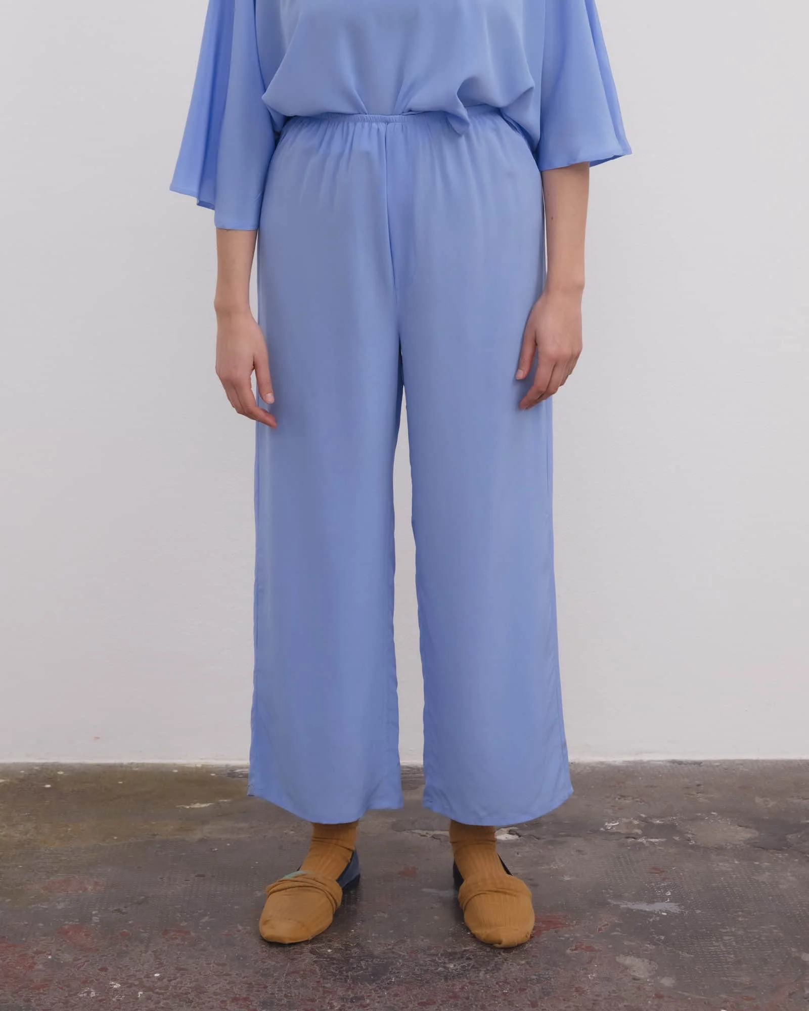 Stoa Pants - Silk Crepe - 1