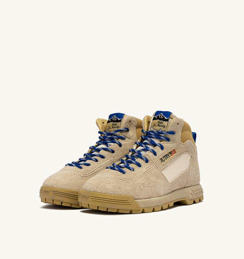 AUTRY MALGA ST.MORITZ IN COOKIE AND DEJA VU BLUE SUEDE outlook