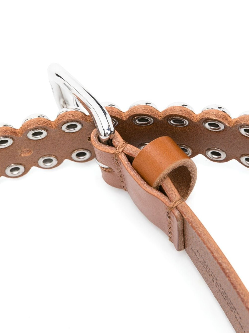 Isabel Marant Zap studed leather belt outlook