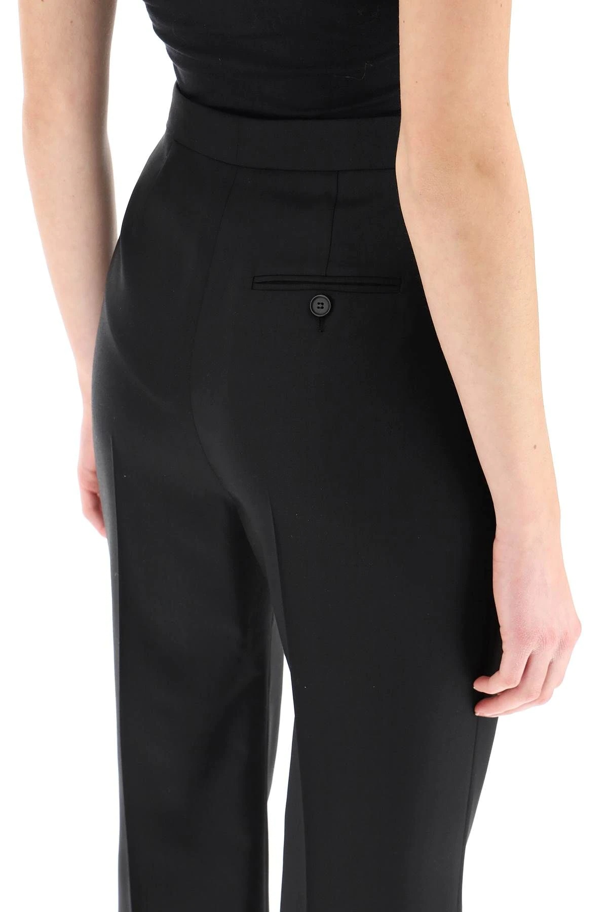 TAILORED WOOL TROUSERS - 5