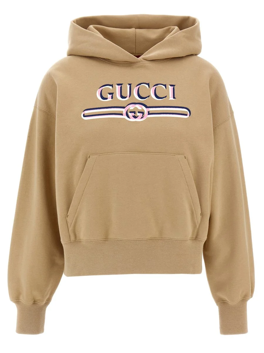 Gucci Logo Hoodie - 1