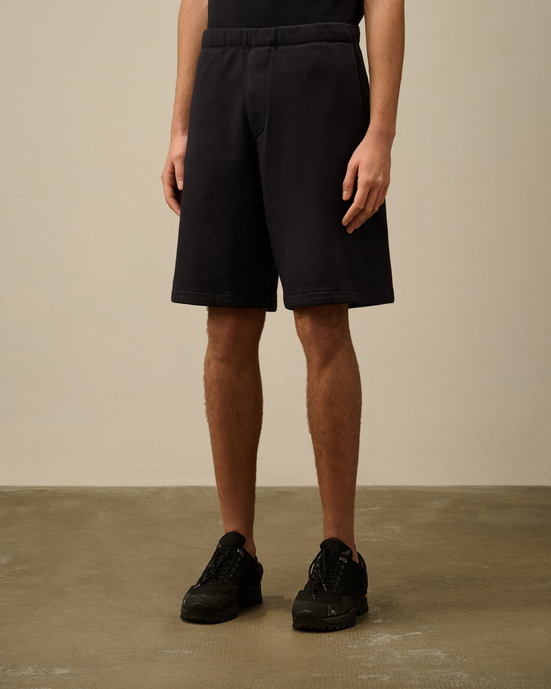 Diagonal Raised Fleece Logo Shorts 3