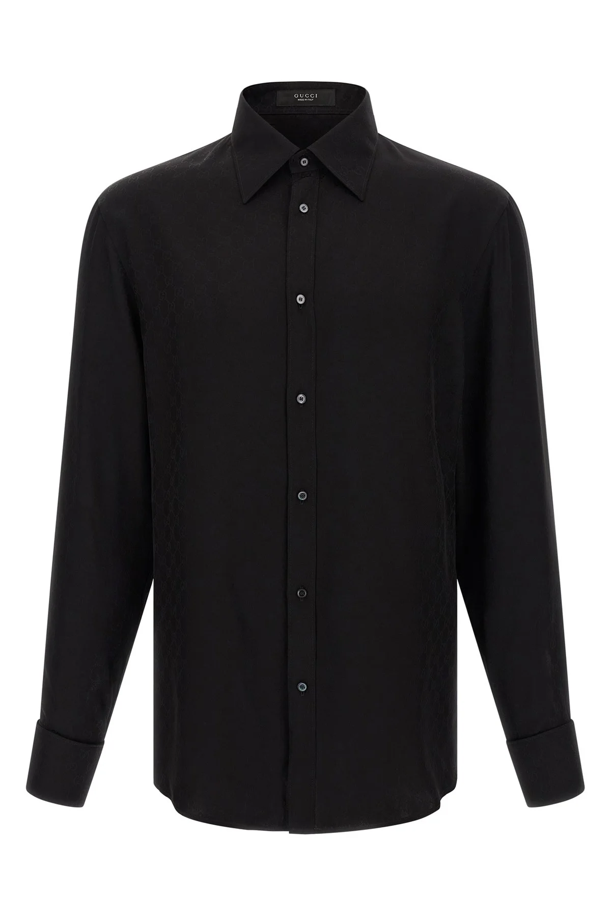 Gg Fluid Fabric Shirt - 1