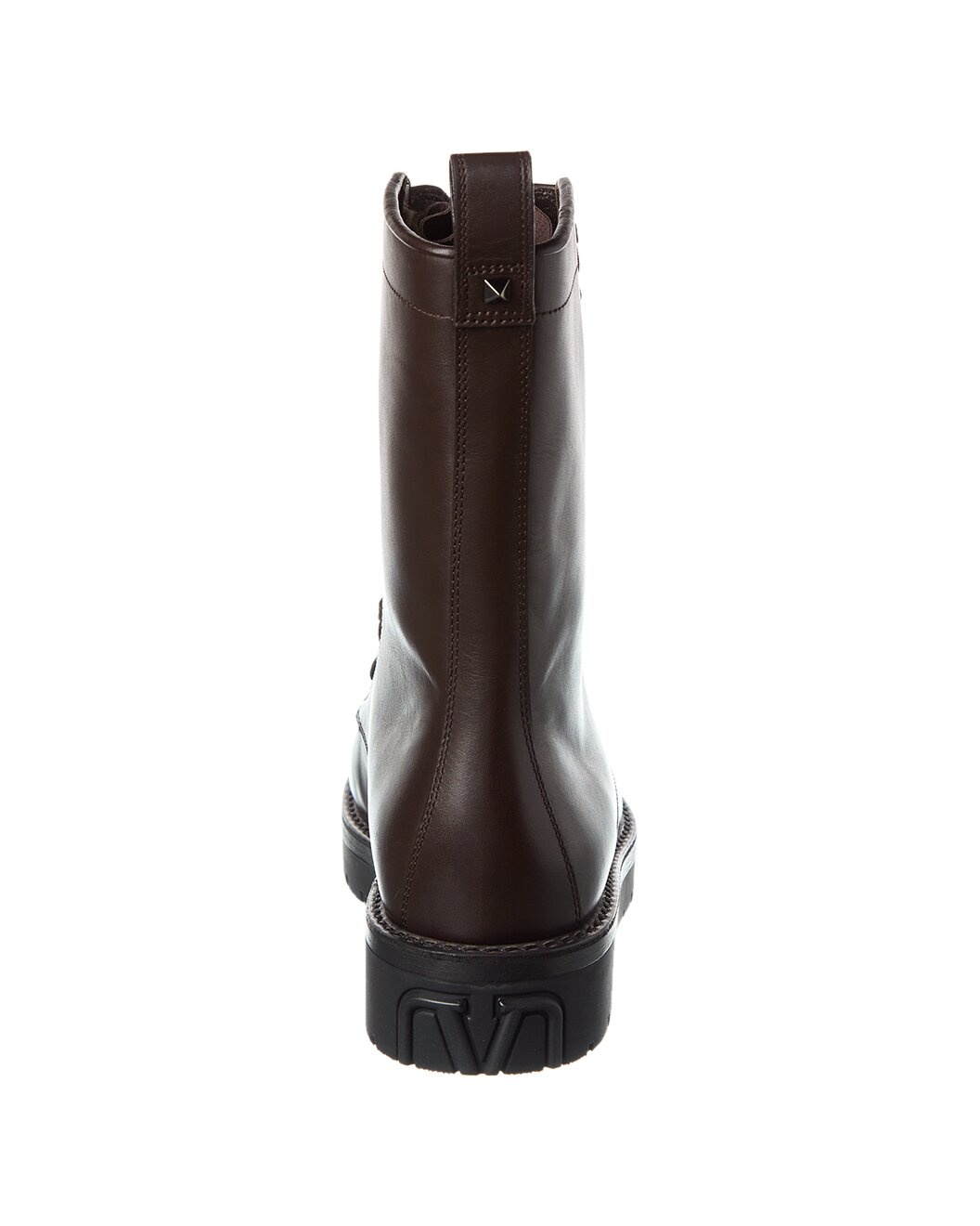 Valentino Rockstud Leather Combat Boot - 3