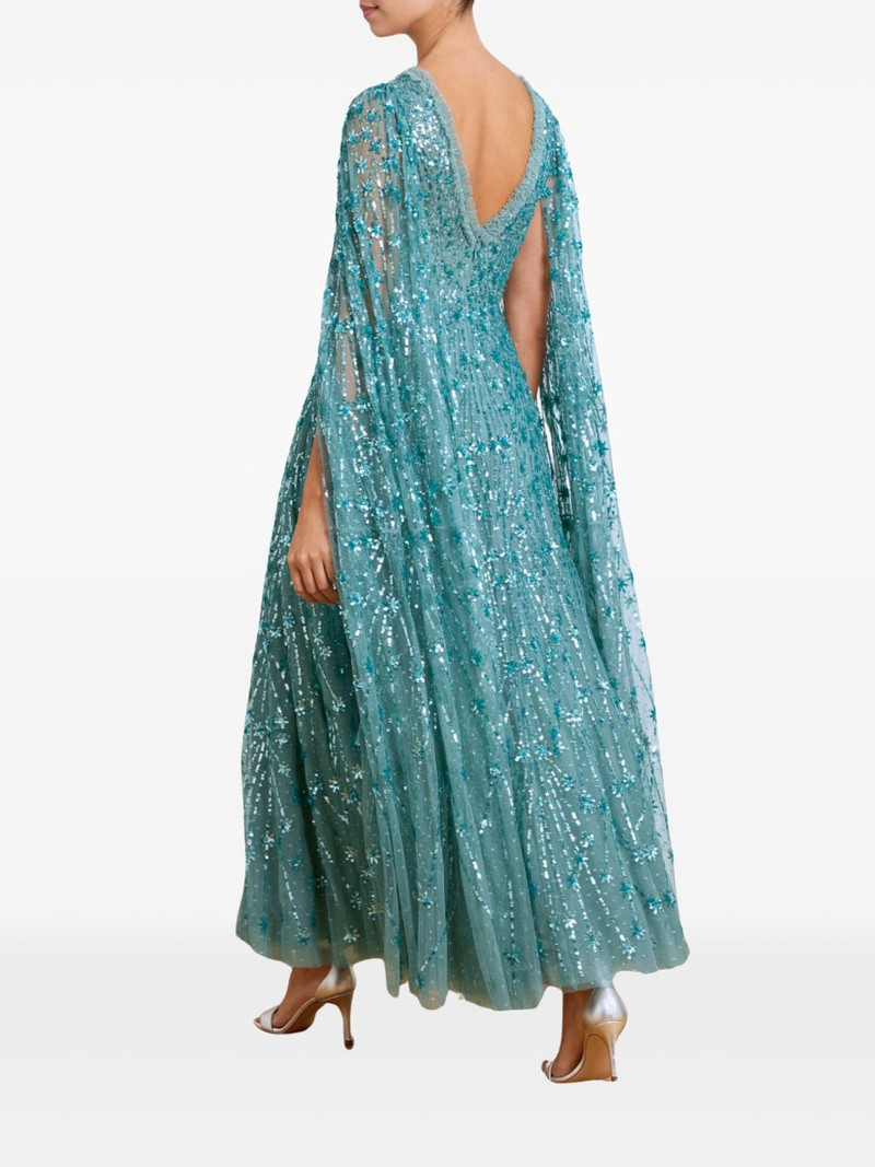 Needle & Thread sequin-embellished gown outlook