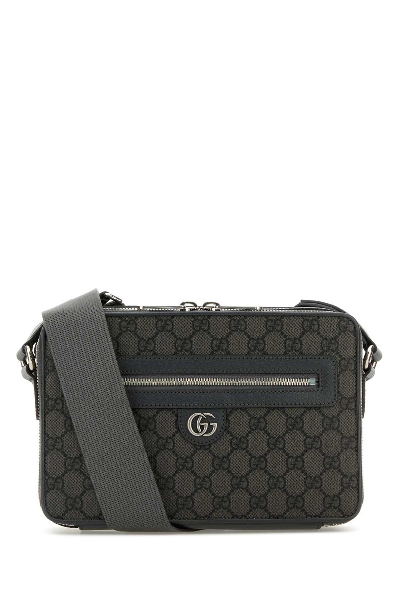 Gucci Men Gg Fabric Crossbody Bag 1