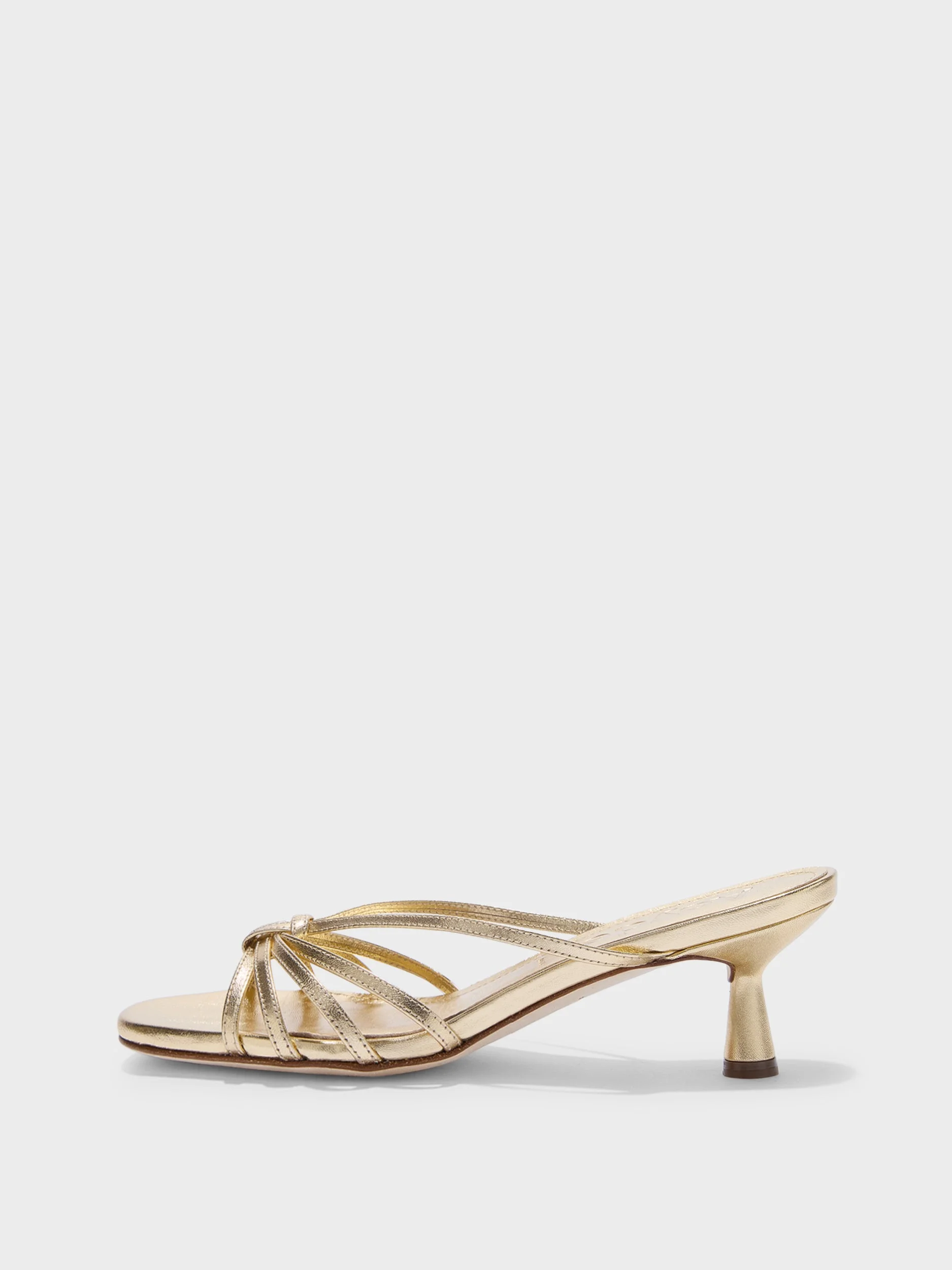 Abby Leather Mules - 1