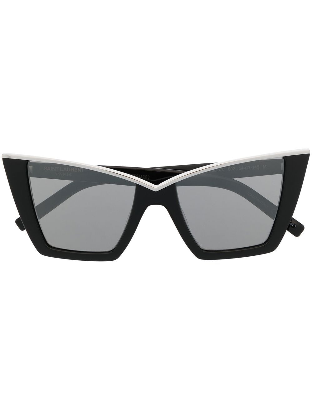 Black Cat Eye Sunglasses - 1