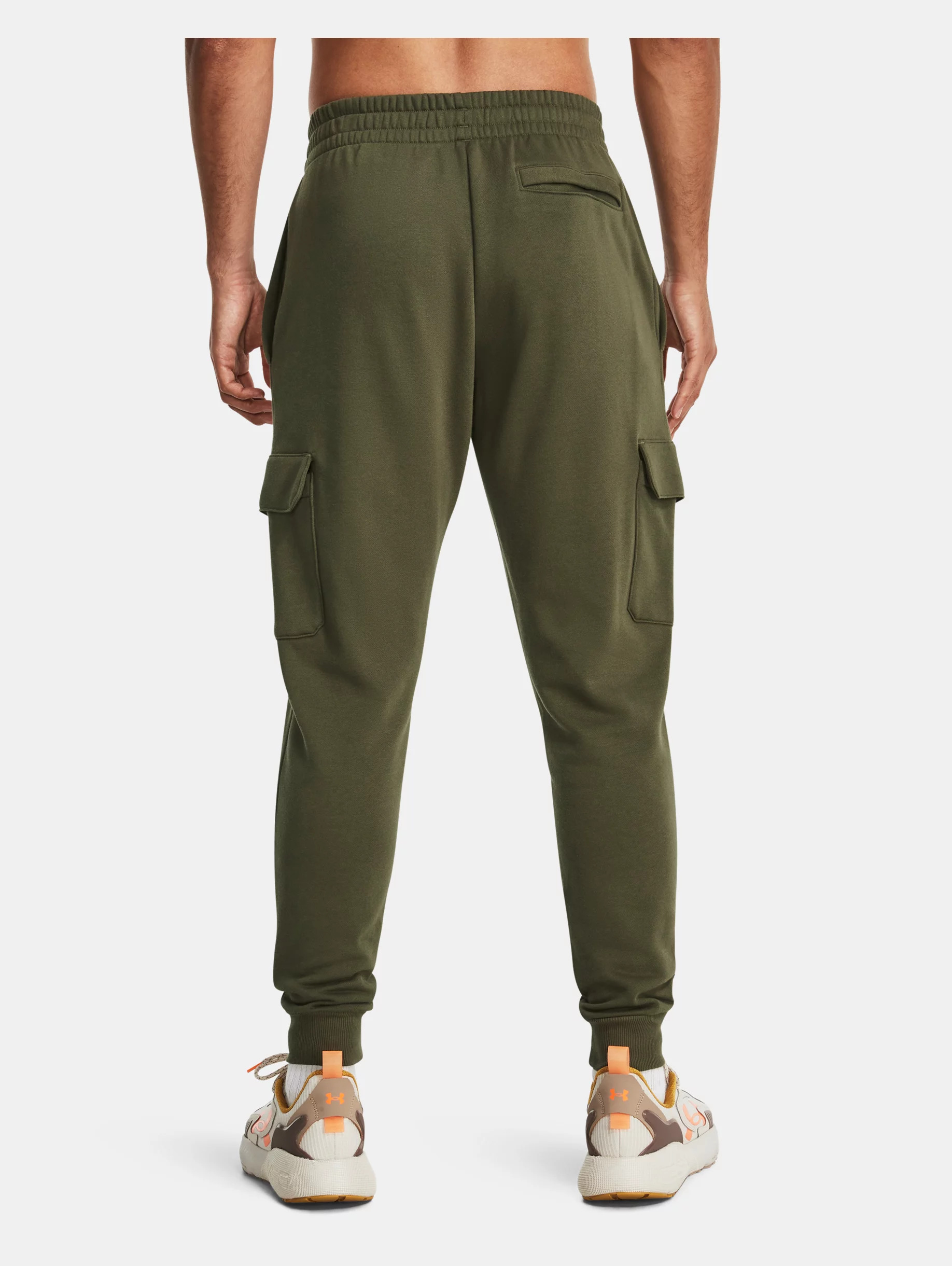 Men's UA Rival Fleece Cargo Joggers - 4