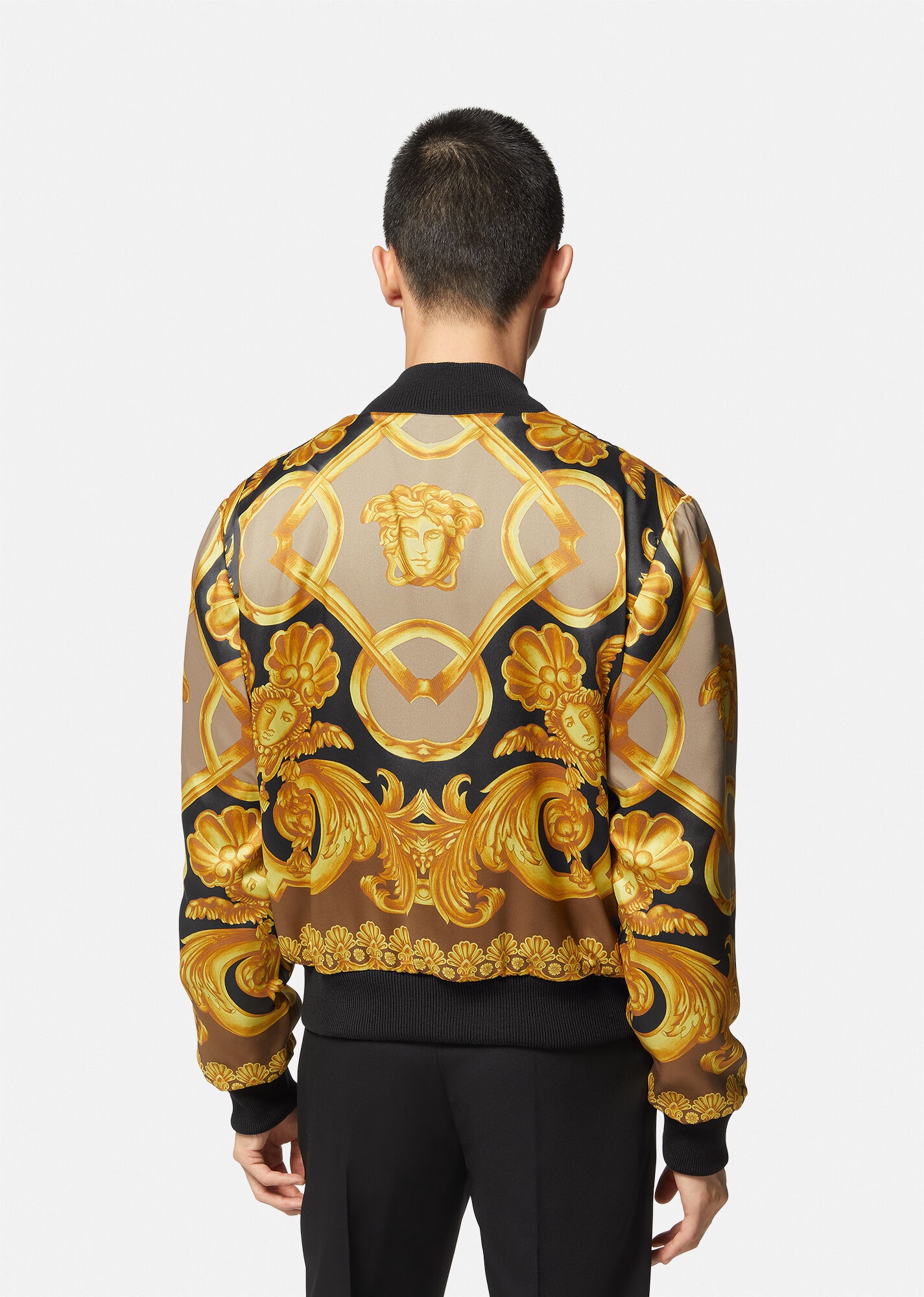 Reversible Barocco 660 Bomber Jacket - 6