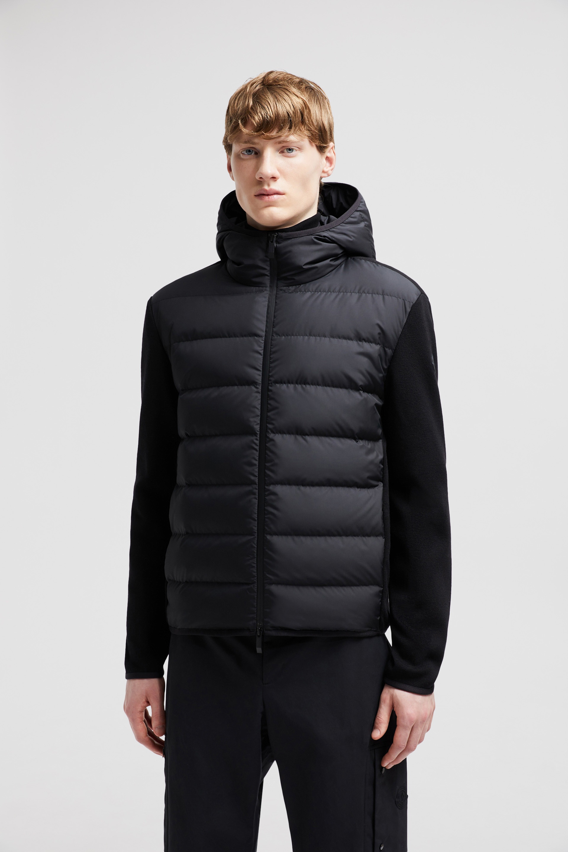 Padded Cotton Zip-Up Hoodie - 3