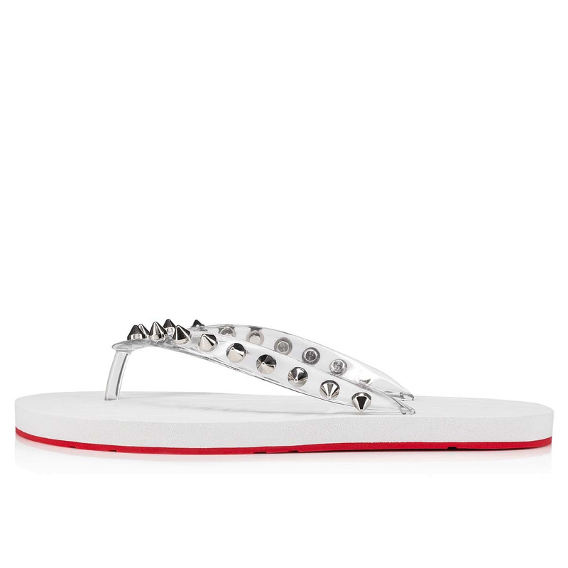 Christian Louboutin LOUBI FLIP SPIKES DONNA FLAT outlook