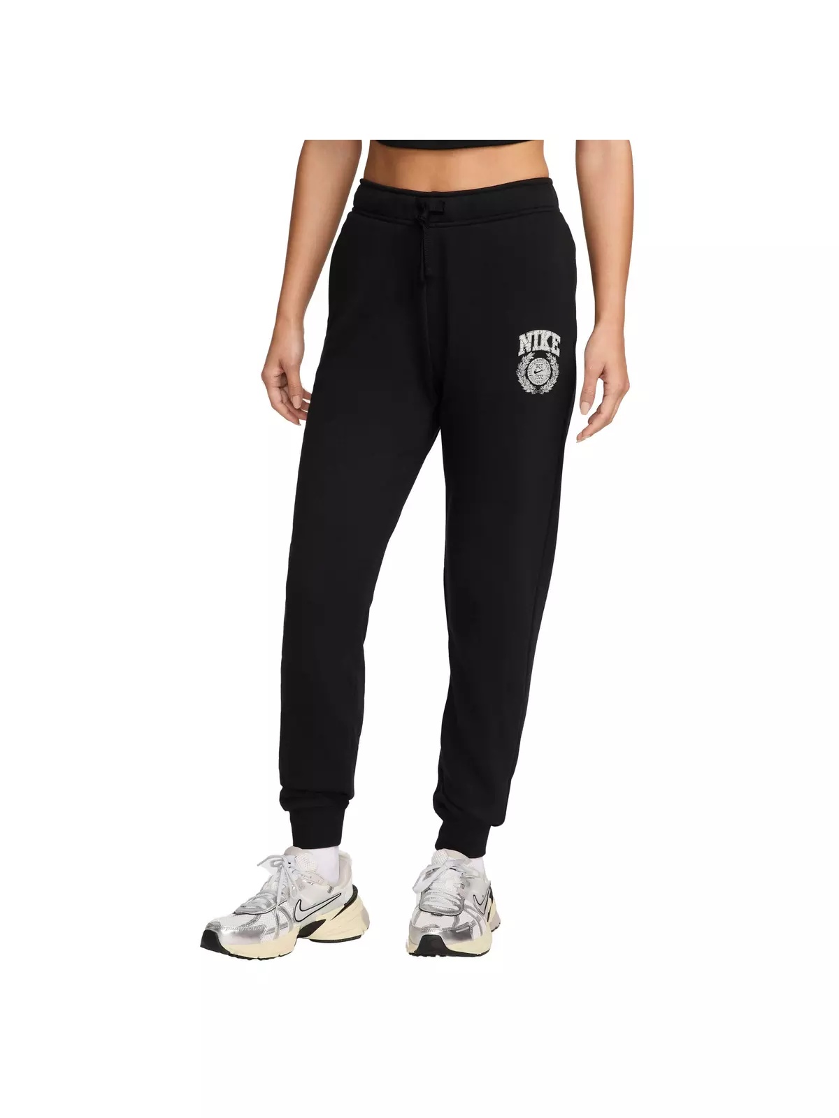 Women's Sportswear Club Fleece Mid-Rise Standard CV Pants - 1