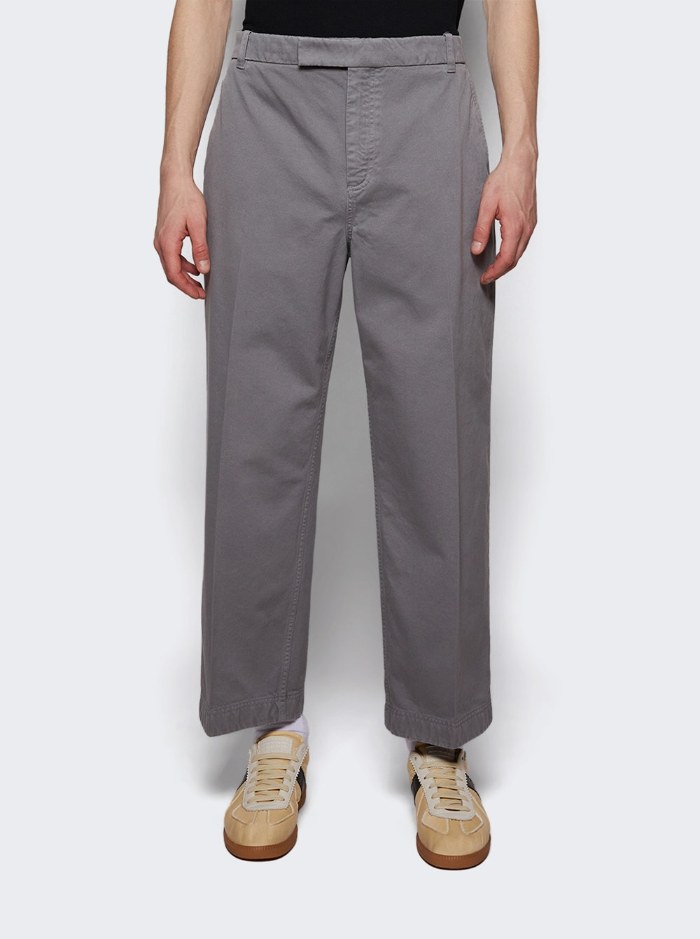 Utility Chino Trouser Med Grey - 3
