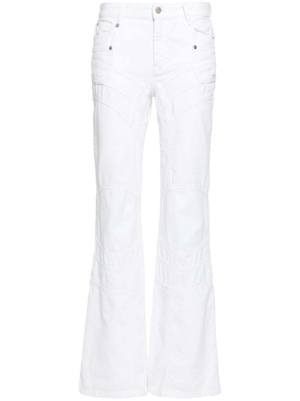 Elvira mid-rise flared jeans - 1