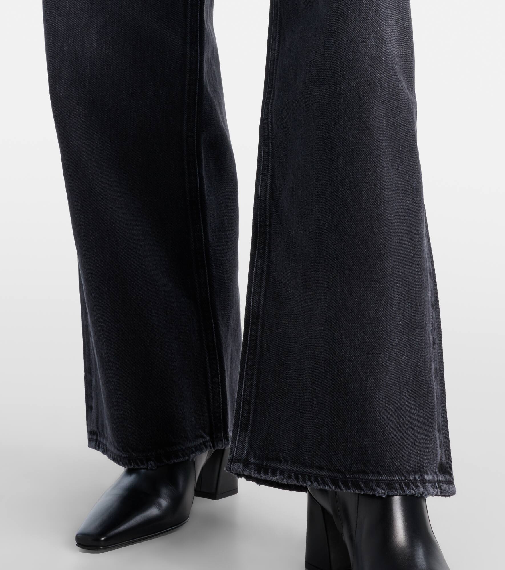 Low Slung Baggy wide-leg jeans - 5