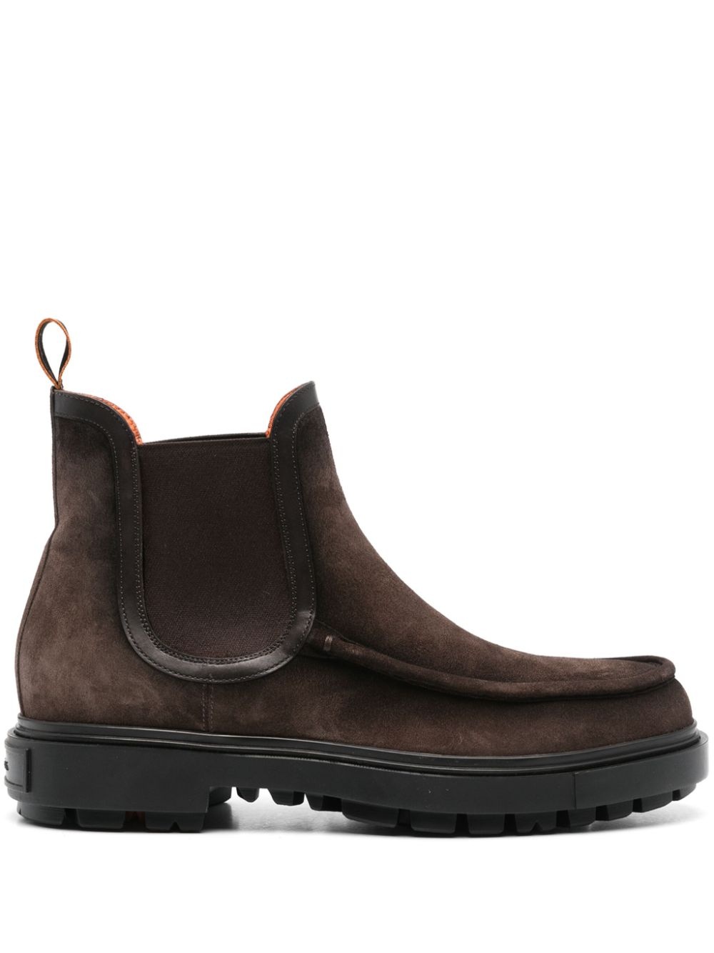 Chelsea suede ankle boots - 1