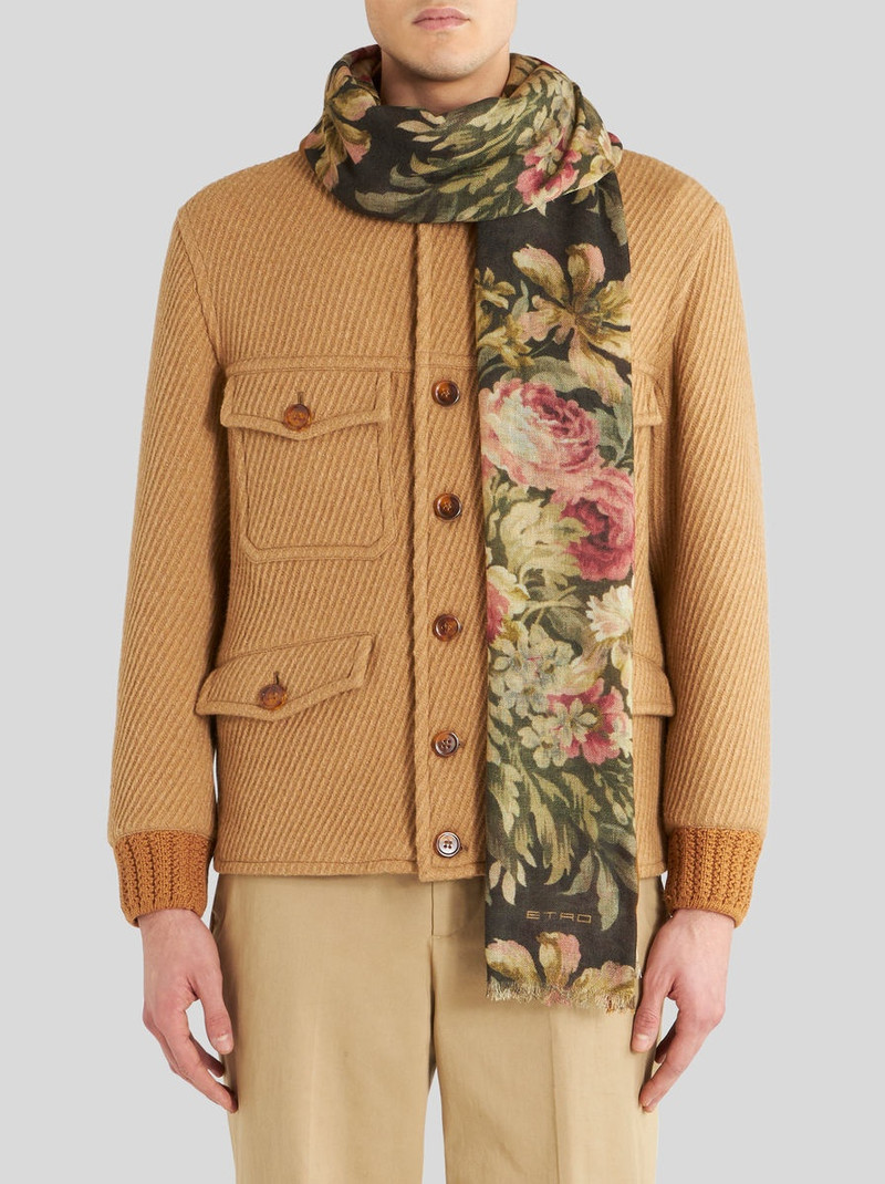 Etro FLORAL CASHMERE SCARF outlook