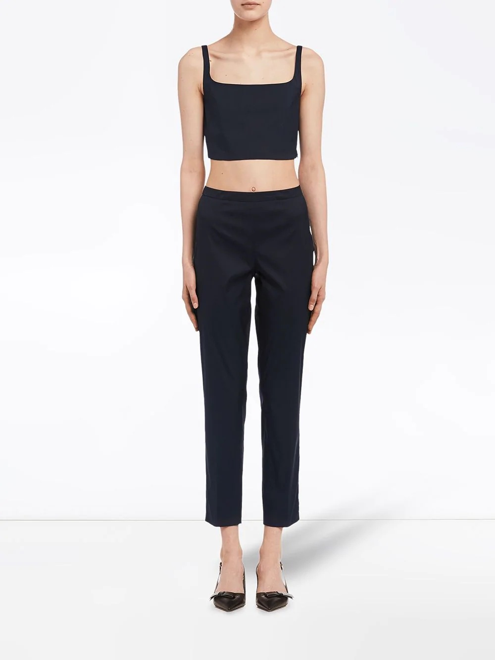 stretch slim trousers - 2