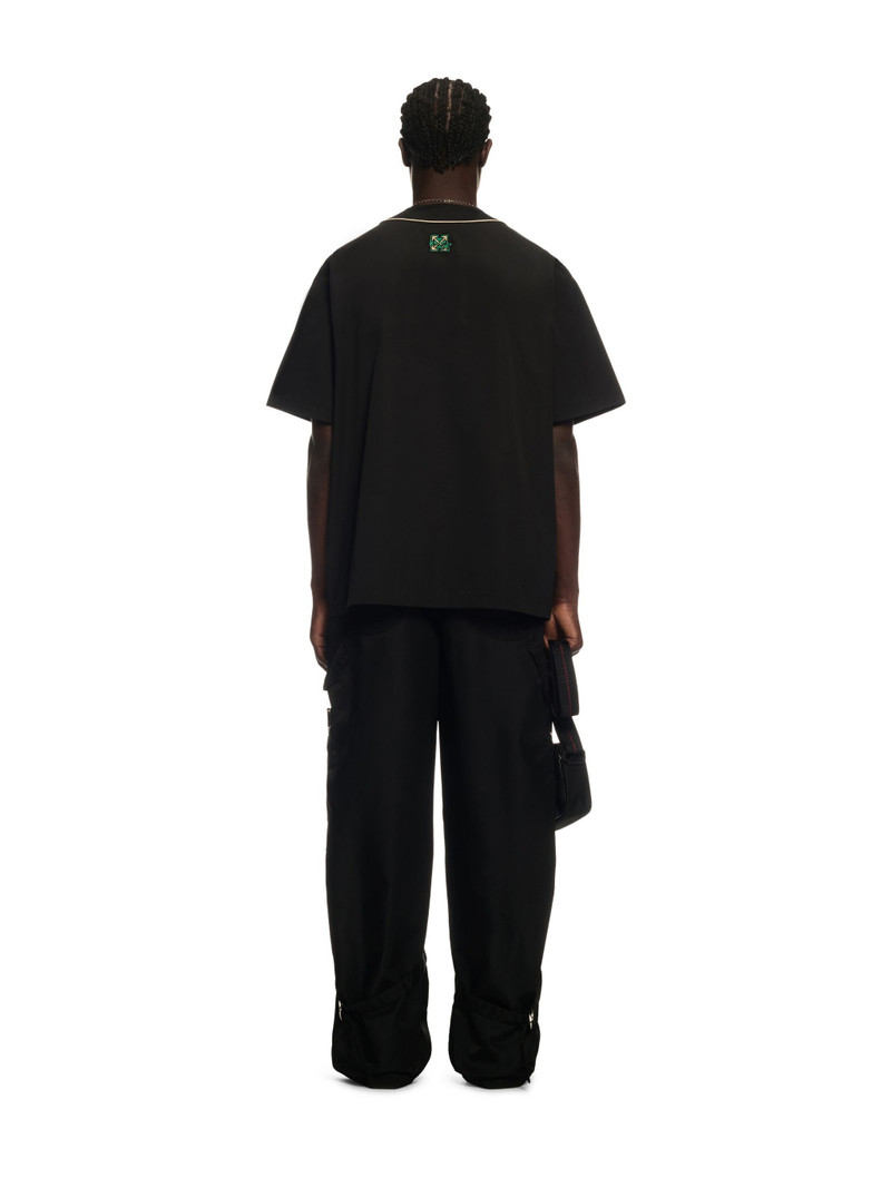 Black Nylon Carpenter Pants 4