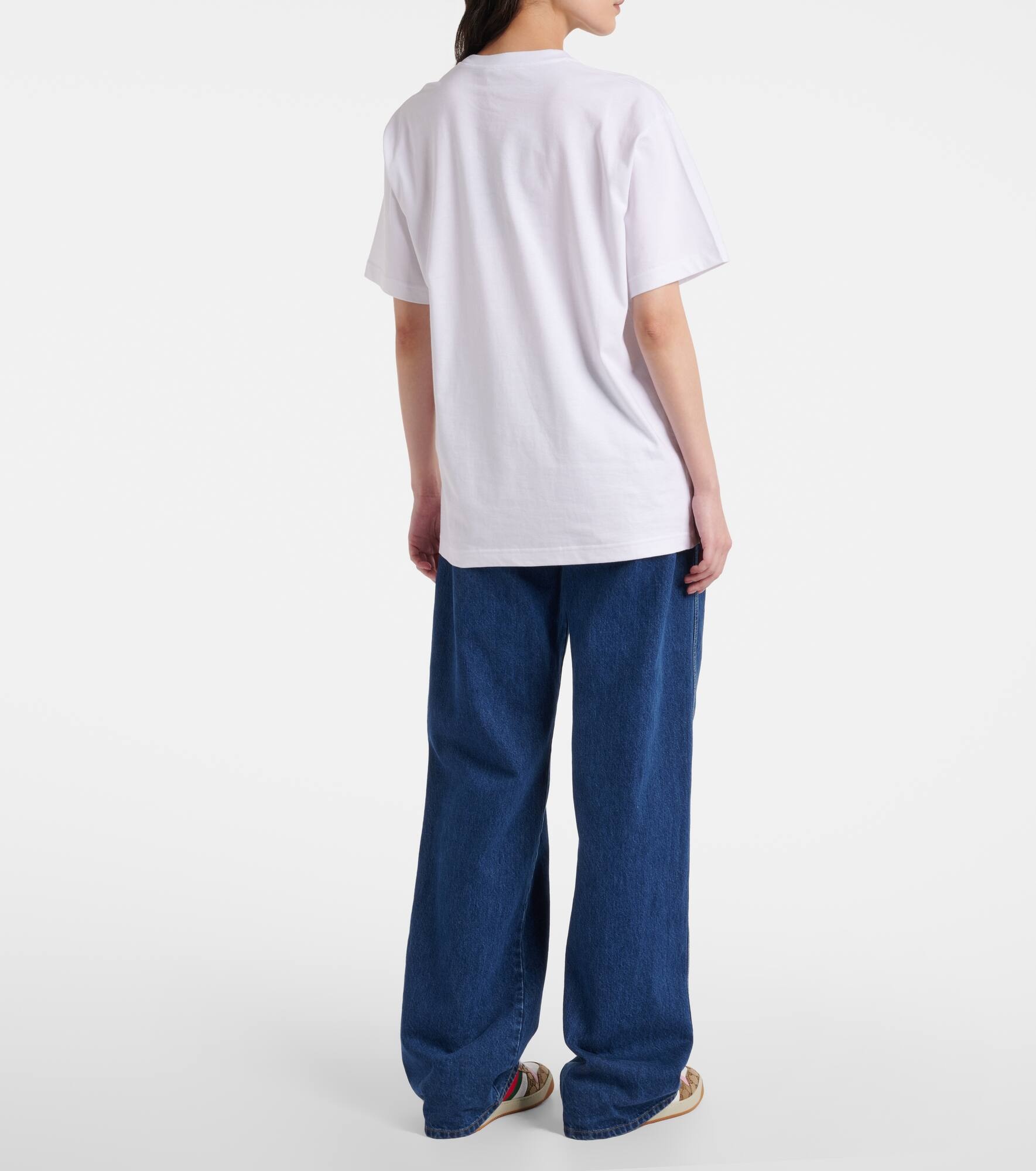 Logo cotton jersey T-shirt - 3