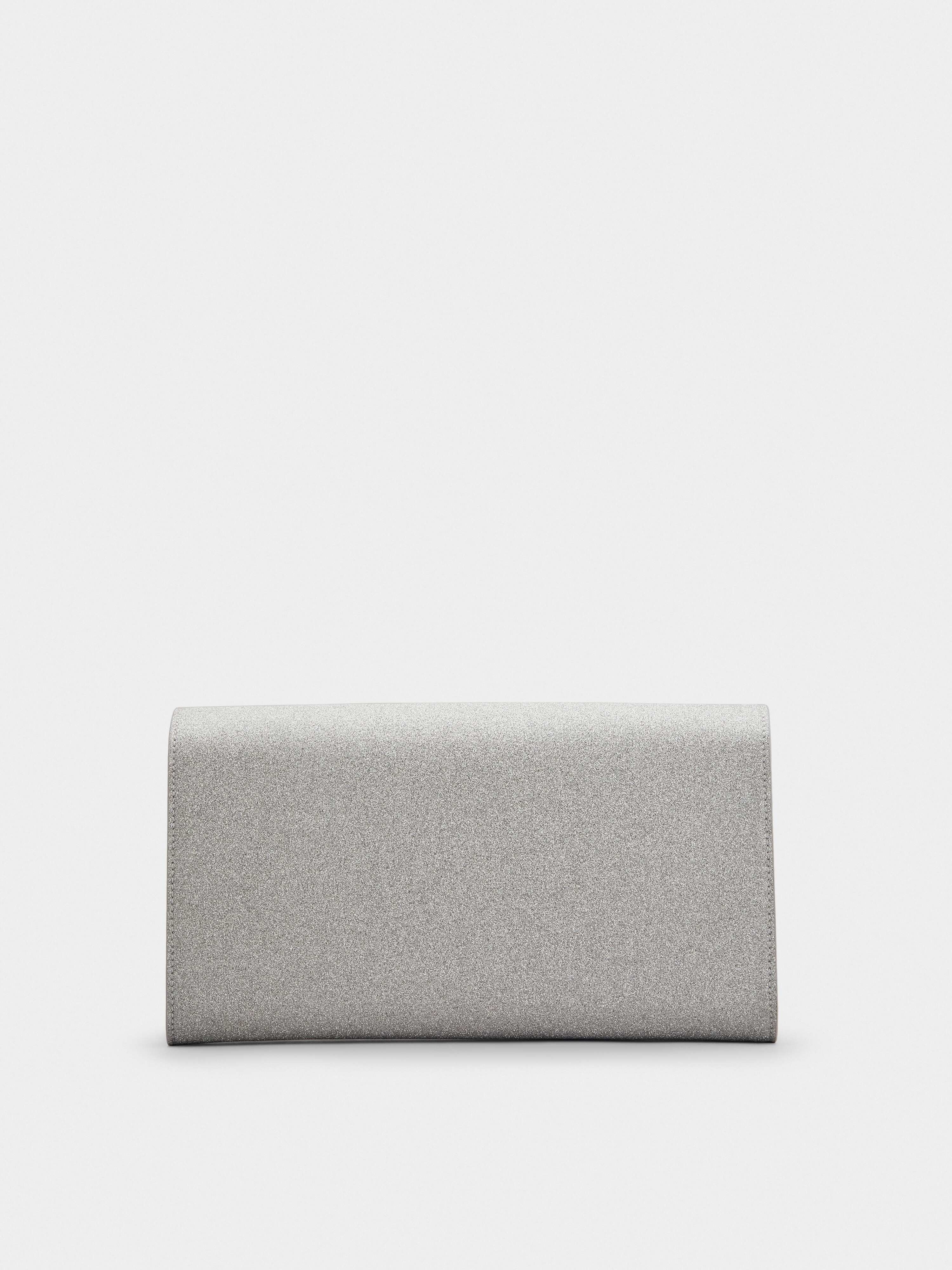 Broche Vivier Buckle Clutch in Fabrics - 5