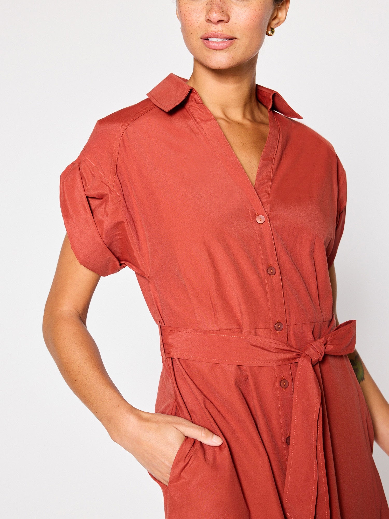 The Fia Belted Dress - 5