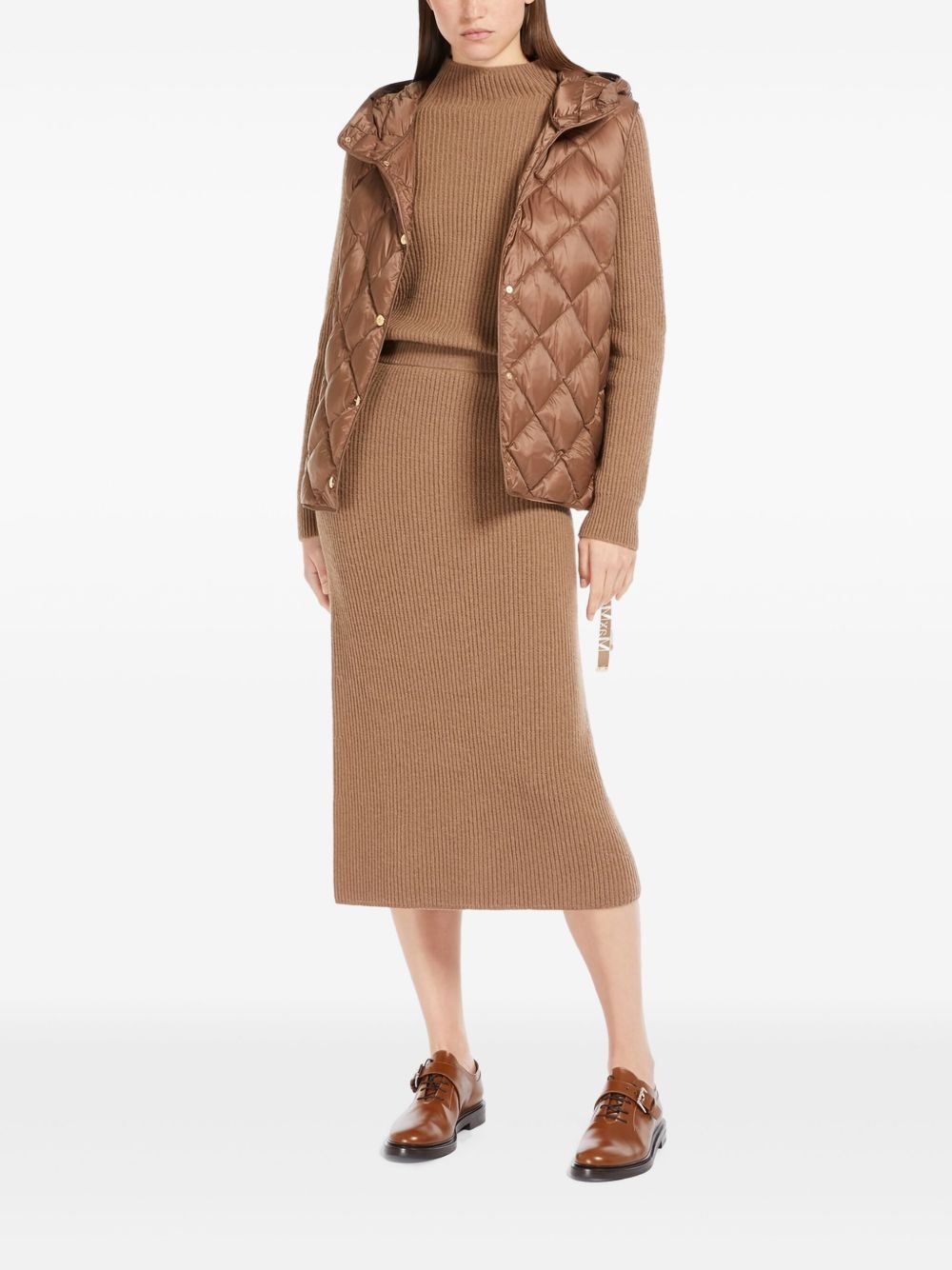 Trefa quilted gilet - 2