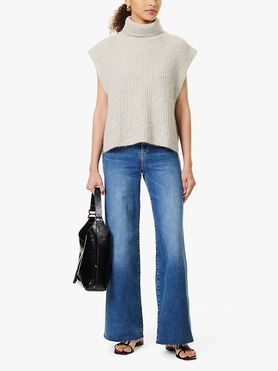 Le Jane Ankle straight-leg high-rise stretch-denim jeans - 2