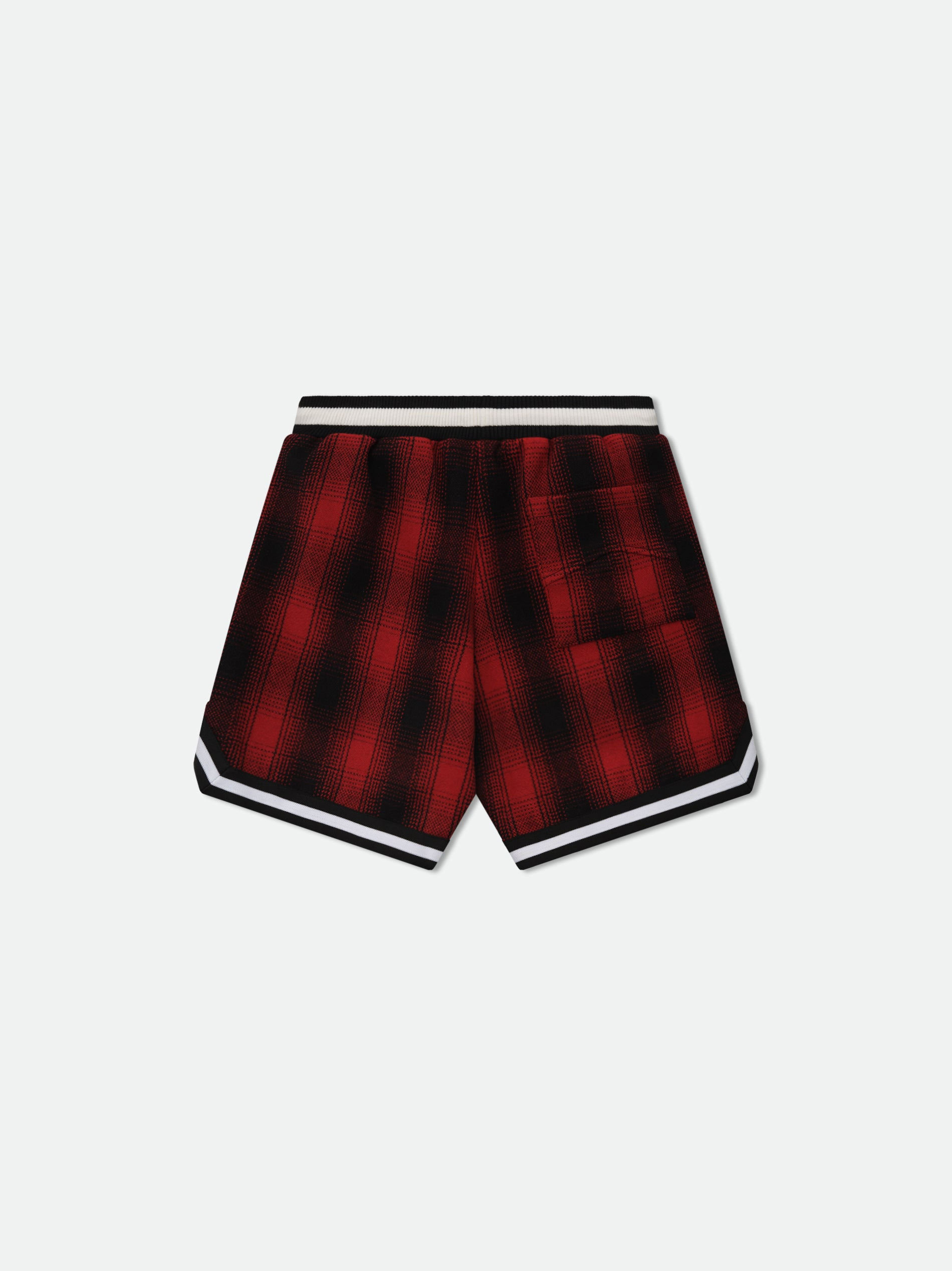 FLANNEL RHUDE COLLEGIATE COURT LOGO SHORT - 3