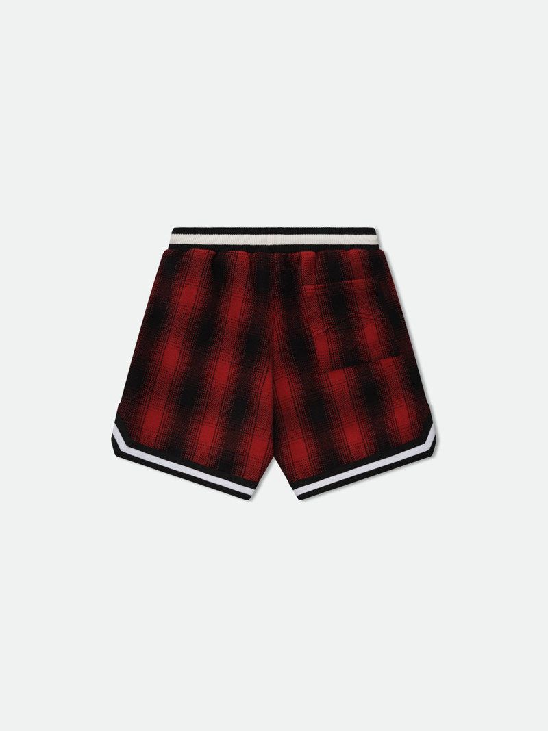 FLANNEL RHUDE COLLEGIATE COURT LOGO SHORT 3