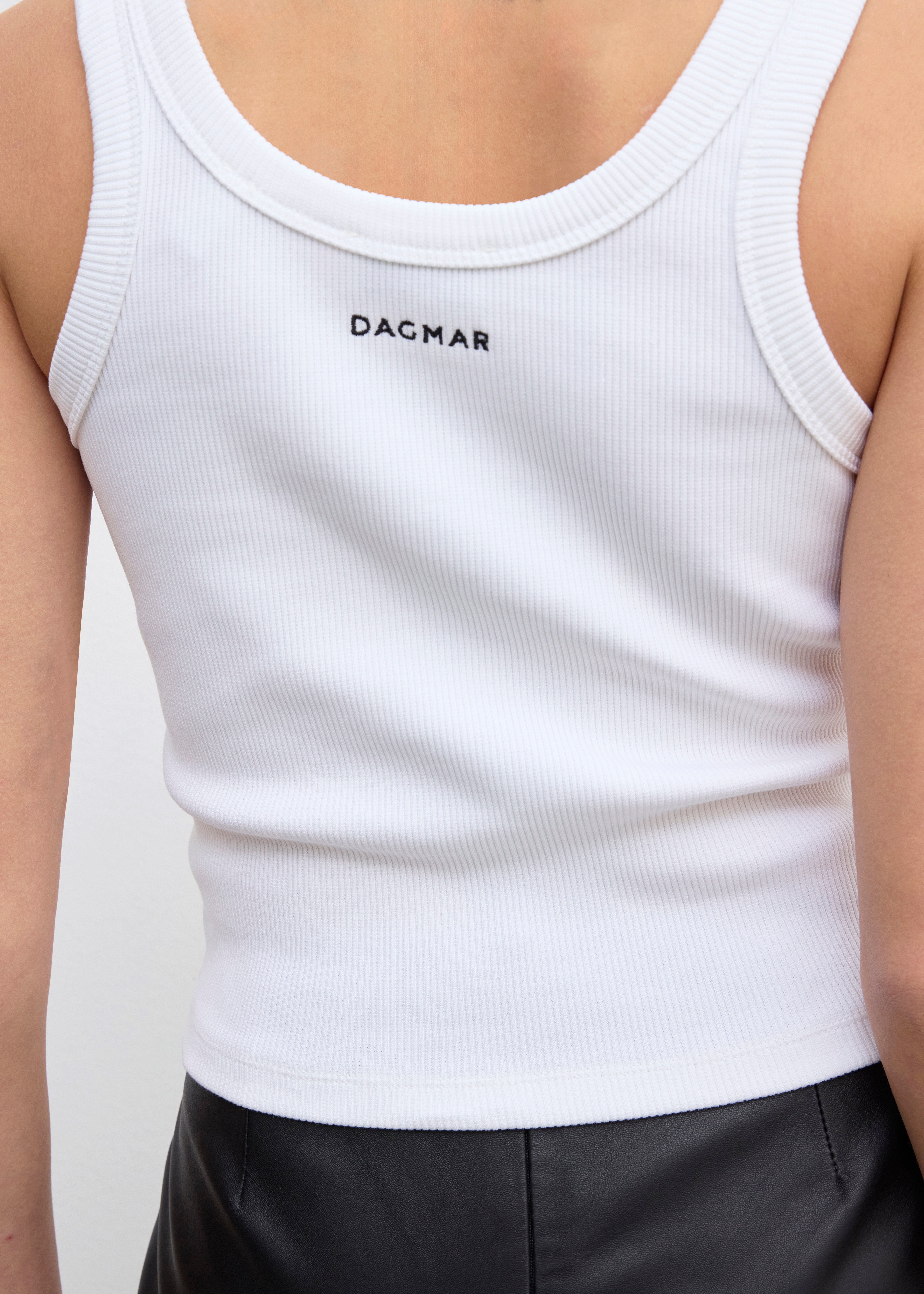 Ribbed tank top - 2