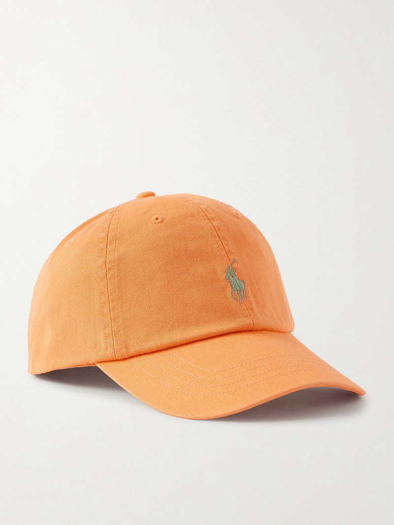 Logo-Embroidered Cotton-Twill Baseball Cap 1