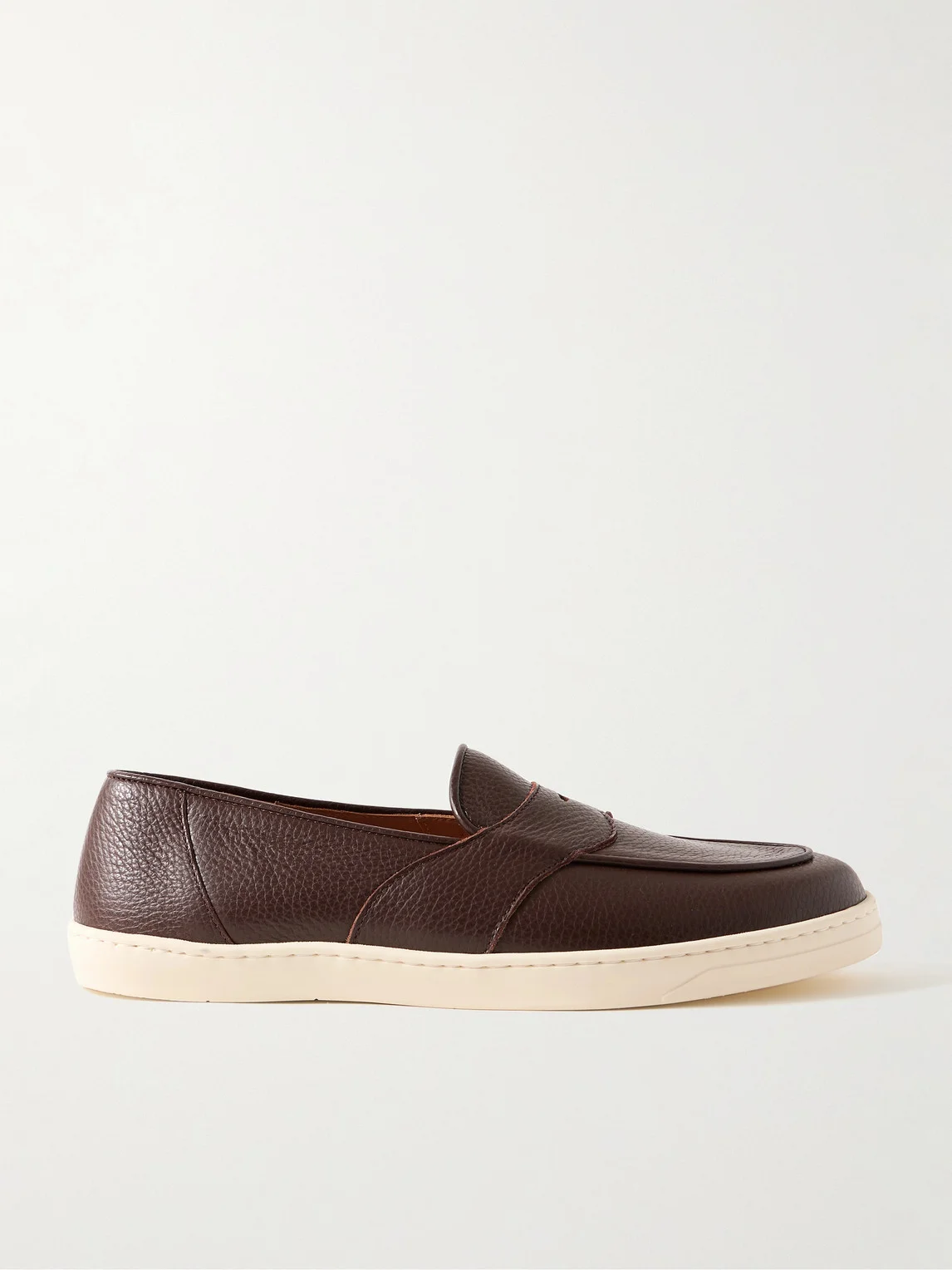 Joey Full-Grain Deerskin Penny Loafers - 1