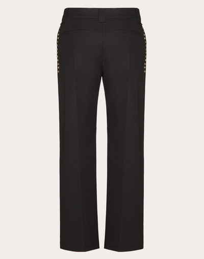 Valentino STRETCH COTTON PANTS WITH R.U. DETAILS outlook
