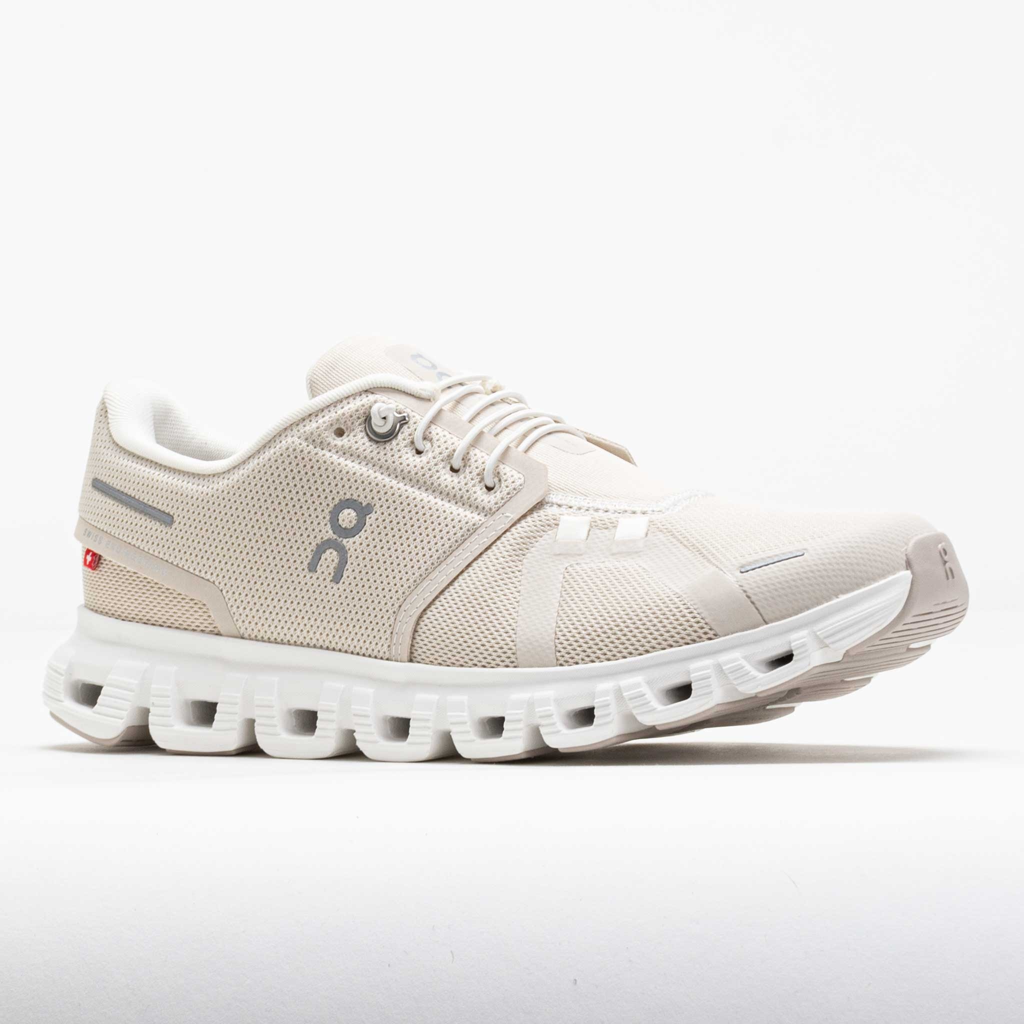 On Cloud 6 Women's Pearl/White - 5