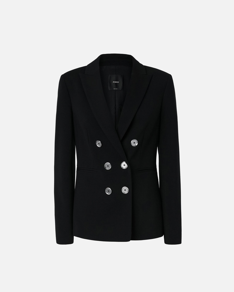 FULL MILANO-KNIT TECHNICAL FABRIC BLAZER - 1