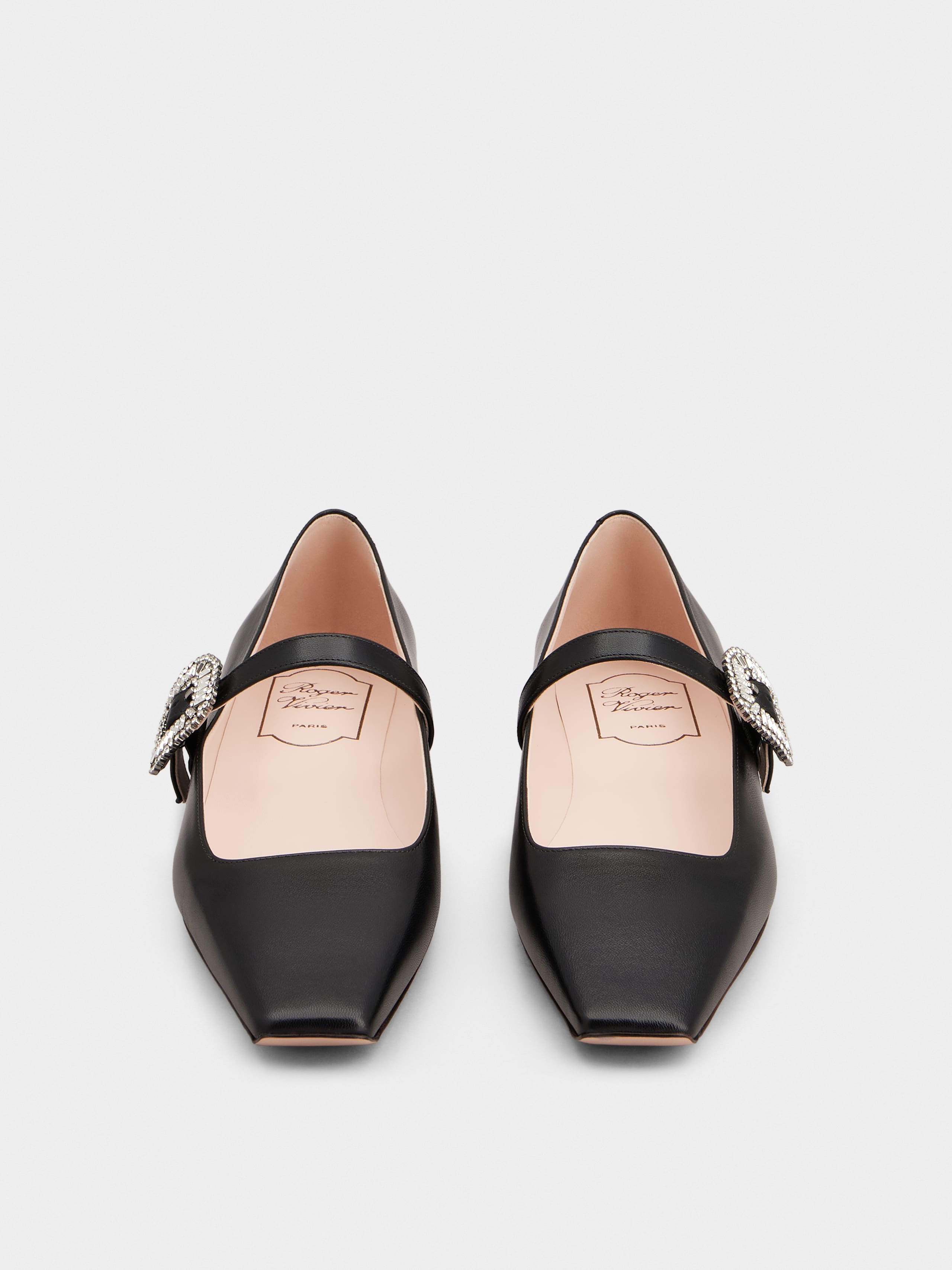 Belle Vivier Mary Janes in leather - 7