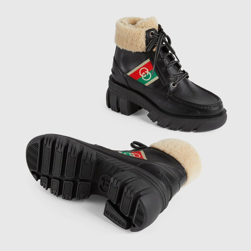 Women's ankle boot with stripe 5