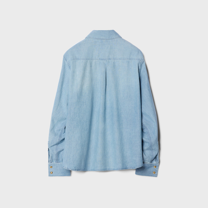 CELINE shirt IN cotton denim outlook
