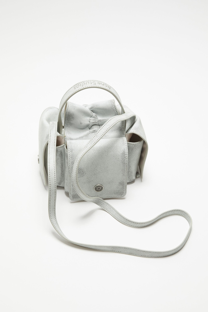 Acne Studios Multipocket mini bag - White/grey outlook