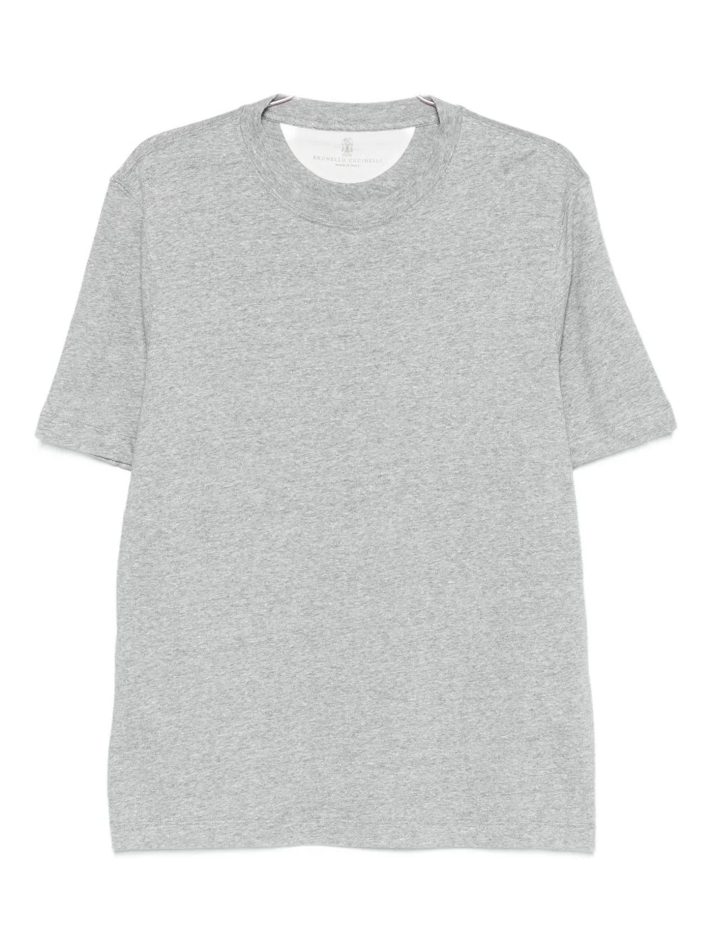 Linen blend t-shirt - 1
