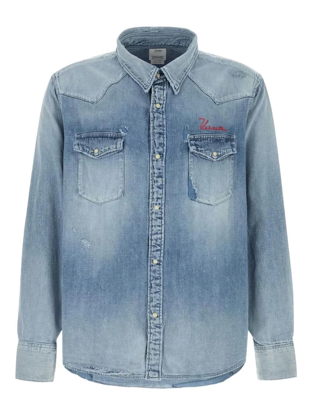 pocket denim shirt - 1