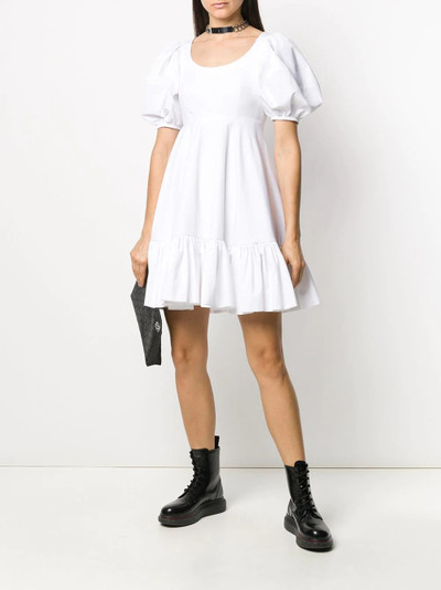 Alexander McQueen puff sleeves short dress outlook