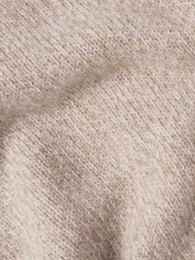 ADC Logo-Embroidered Cashmere and Wool-Blend Cardigan 3