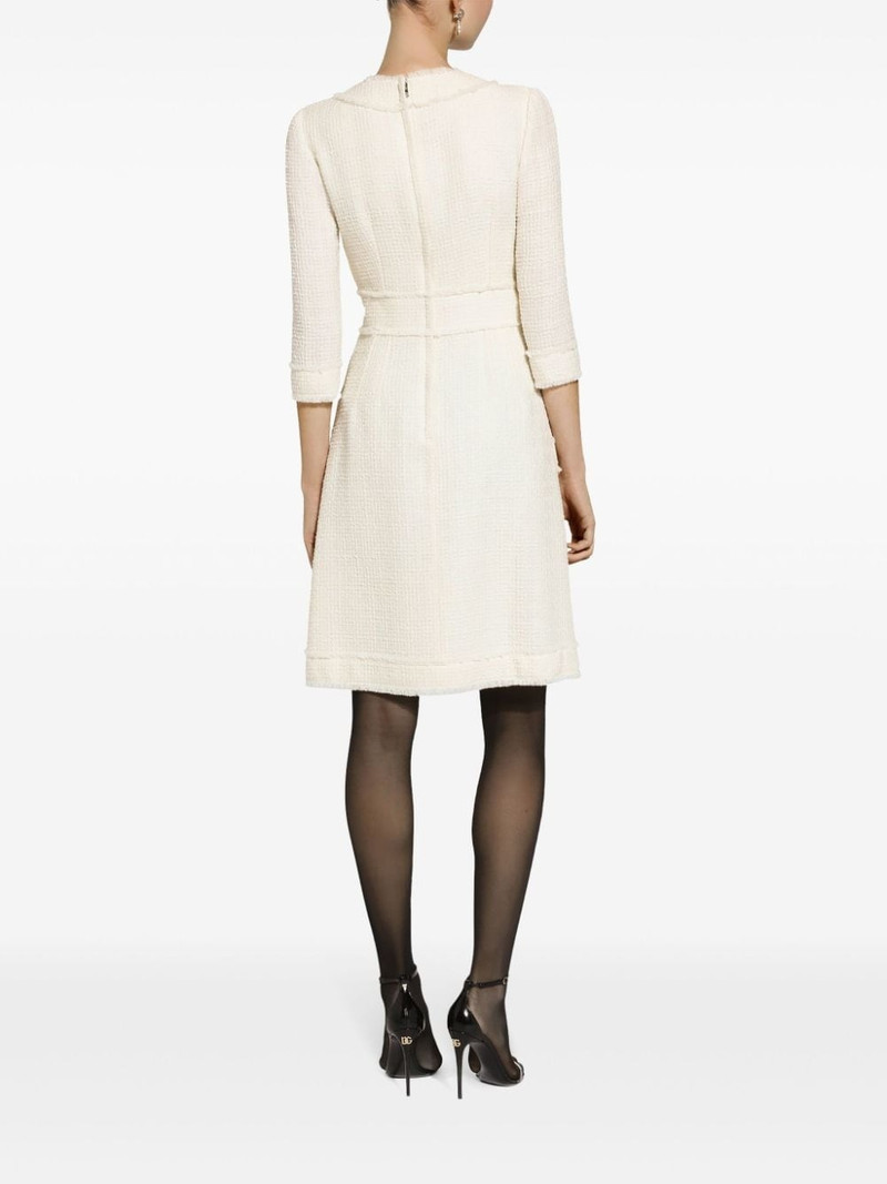 A-line tweed dress 4