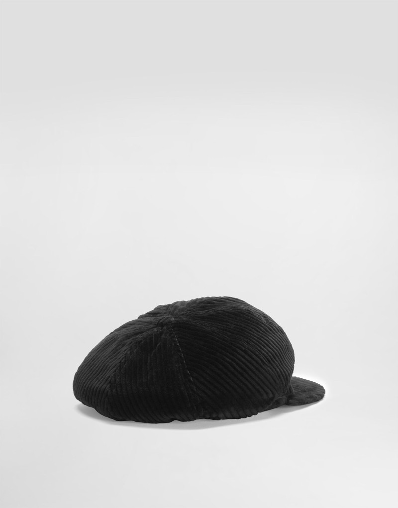 Dolce & Gabbana Velvet flat cap outlook