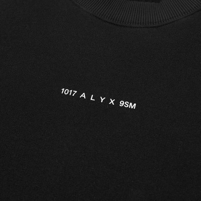 1017 ALYX 9SM 1017 ALYX 9SM Address Crew Sweat outlook