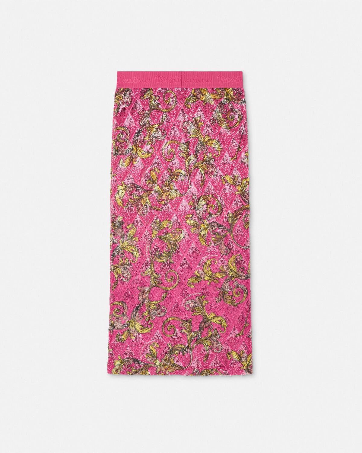Embellished Outline Barocco Midi Skirt - 3