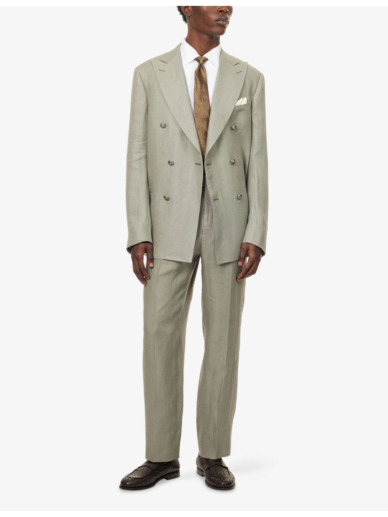 CORNELIANI Regular-Fit Long-Sleeve Cotton Shirt outlook